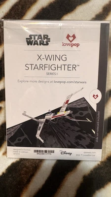 Tarjeta de Felicitación Lovepop 3D STAR WARS X-WING STARFIGHTER Felicitaciones Pop-up Nueva Foto 1 de 2