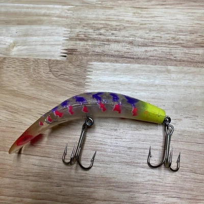 Hecho en EE. UU. Luhr Jensen K14 Kwikfish “Color raro” silencioso NUEVO FUERA DE PAQUETE Foto 1 de 4