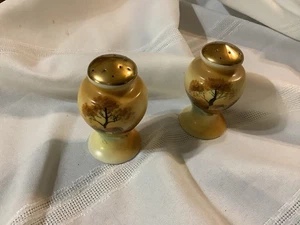 Vintage Noritake China Tree in the Meadow Salt and Pepper Shakers - Picture 1 of 4