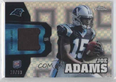 2012 Topps Chrome Rookie Relics X-Fractor /99 Joe Adams #RR23 RC - Image 1 of 2