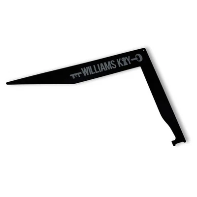 THE WILLIAMS KEY Firefighter Tool Access Doors Easily First Responder Multi-Purpose Leverage Tool