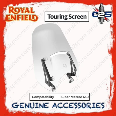 Genuine Touring Screen for Royal Enfield Super Meteor 650 KXA00224 - Image 1 of 4
