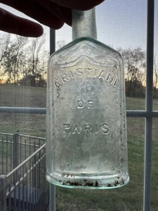 Vintage offener Pontil CRISTIANI DE PARIS PARFUM Flakon - Bild 1 von 6