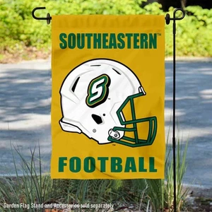 SELU Lions Football Helmet Garden Yard Banner - Picture 1 of 5
