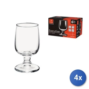 4x Confezioni 6 Calici In Vetro Executive Vino 20 Trasparente Bormioli Rocco - Imagen 1 de 3