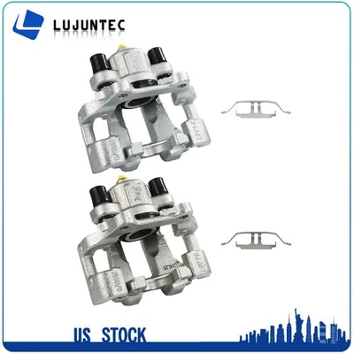 Pair Rear Disc Brake Calipers w/ Bracket For 2017 18 19 20 2021 BMW 230I XDRIVE - Image 1 of 4