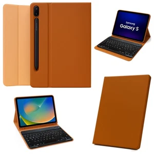 Tablet Cover mit Tastatur Samsung Galaxy Tab S6 Lite 2024 Schutzhülle Keyboard - Picture 1 of 12