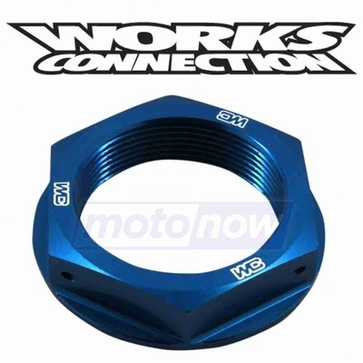 Works Connection Steering Stem Nut for 2003-2019 Yamaha YZ450F - Control yh Foto 1 de 4