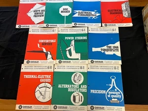 1966 Chrysler Master Technician Service Conference 10 Reference Books Lot - Bild 1 von 18