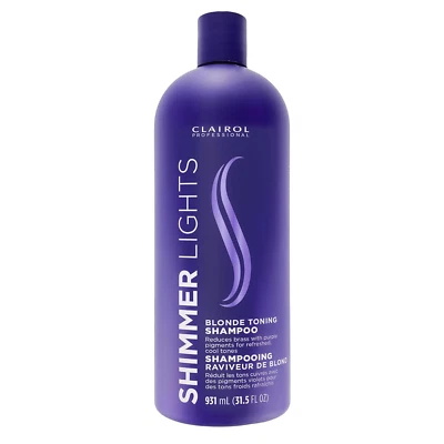 Shimmer Lights Purple Shampoo, 31.5 Fl. Oz Neutralizes Brass & Yellow Tones for - Image 1 of 4