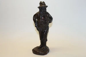 Vintage "Curtis" Western Miner Sculpture Statue Statuette - Picture 1 of 6
