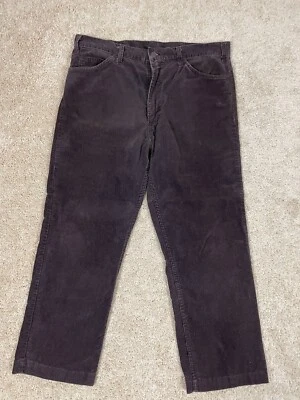 Pantalones de pana vintage Montgomery Ward & Co para hombre 37x29 ajuste regular pierna recta Foto 1 de 4