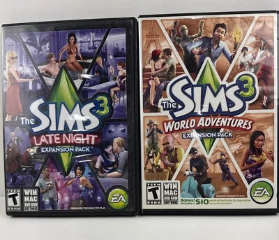 The Sims 3 Late Night  And World Adventures PC Expansion Pack Complete - Image 1 of 3