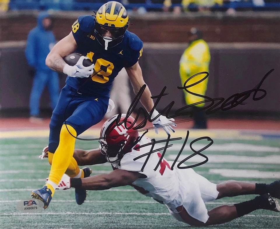 COLSTON LOVELAND SIGNED AUTOGRAPH MICHIGAN WOLVERINES 8X10 PHOTO PSA/DNA COA - Image 1 of 1