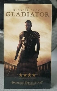 Gladiator Sealed VHS 2000 Dreamworks Russell Crowe - Picture 1 of 6