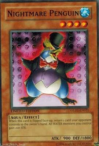 Nightmare Penguin GLD1-EN021 X 1 MINT LIMITED YUGIOH YU-GI-0H - Picture 1 of 1