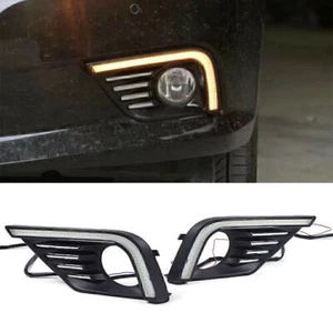 LED DRL Tagfahrlicht Nebel Tag Lampe W/Turn Für 2016-2017 Nissan Altima - Picture 1 of 8