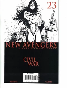 NEW AVENGERS BÜRGERKRIEG #23 (2006) SKIZZE VARIANTE CVR VON BRIAN M BENDIS MARVEL  - Bild 1 von 2