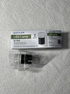 Kichler 18206 Black 12V Led T3/G4 Bi Pin 2700K Bulb 200 Lumens - Bulk Discount - Image 1 of 4