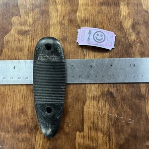 Qnty (1) Vintage Remington Black Plastic butt plate 4940 - Picture 1 of 15