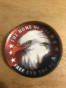 The home of the free and the land of the brave paperweight - Picture 1 of 3