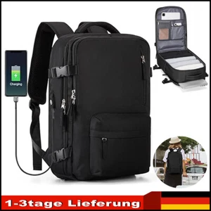 USB Business-Rucksack Reisetasche Boardgepäck Kabinengepäck Handgepäck Ryanair - Bild 1 von 14