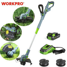Workpro 20V Cordless Brushless String Trimmer/Blower Combo Kit W/Quick Charger
