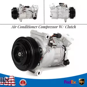 A/C Compressor w/ Clutch For Nissan Sentra Tsuru DOHC 4-Door 2013-15 1.6/1.8L - Foto 1 di 9