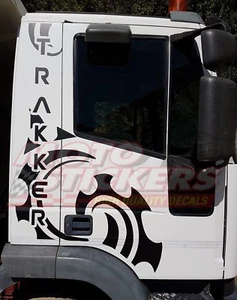 Iveco Euro Trakker - Adesivi - Decalcomanie per cabina - Imagen 1 de 3