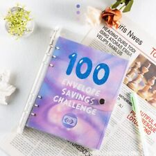 Loose-Leaf Binder 100 Envelope Savings Challenge  Event Notepad