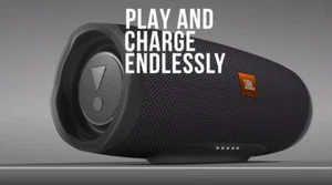 JBL Charge 4 Portable Wireless Speaker Submersible Waterproof JBLCHARGE4BLKAM - Picture 1 of 34