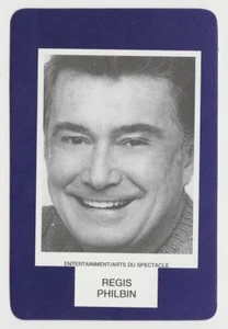 Regis Philbin 1993 Face to Face Game Card - Single Card from Canadian Game - Picture 1 of 2