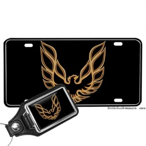 Smokey and the Bandit Trans Bird Eagle Chicken Metal License Plate and Key Ring - Picture 1 of 1