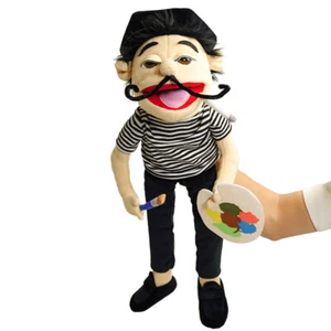 Juguete interactivo Pierre Plush Storytelling para niños regalo Jeffy Hand Puppet Series - Imagen 1 de 6