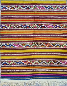 Antique Turkish Rug, Anatolian Rug, 5x6 Antique Rug, square rug, wool rug, kilim - Picture 1 of 6