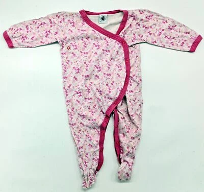 Original Baby Strampler Pijama Petit Bateau Talla 6M 67 - Imagen 1 de 2