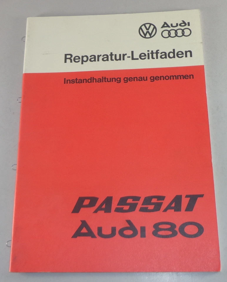 Manual de Taller VW Pasat B1 / Audi 80 B2 Tipo 81 Mantenimiento De 08/1978 - Imagen 1 de 1