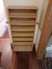Bookcase, used, 7 shelves