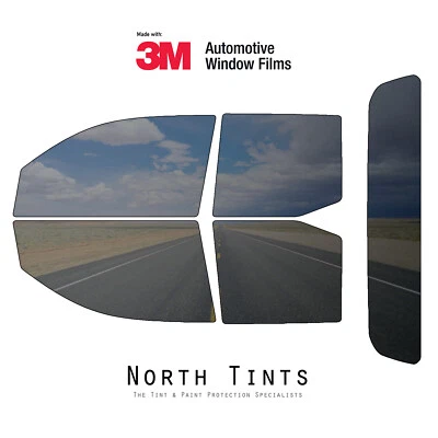 Tinte de ventana precortado 3M COLOR ESTABLE para Toyota Tacoma 2024-2026 4 puertas doble cabina Foto 1 de 4