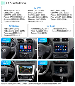 For VW Golf MK5 Polo Passat Android Apple Carplay Car Radio Stereo SATNAV CAMERA