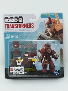 Hasbro Kre-o Transformers 26 Piece Building Toy - Sidewipe - New - Picture 1 of 1