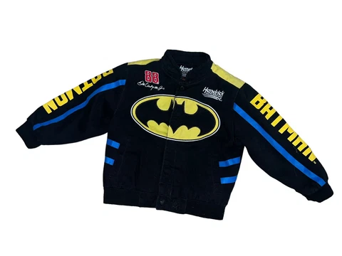 Batman Coat Jacket Size 5 Kids / Jh Design NASCAR #88 Earnhardt Jr Cover