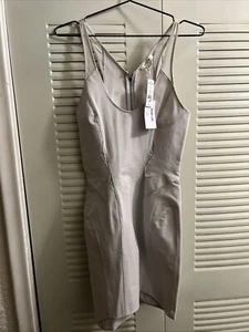 Helmut Lang Dress Folded Twill Size 6 - Picture 1 of 6