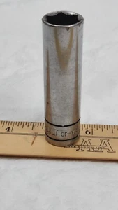 Powerbuilt CR-V 5/8 deep well 3 Inch socket 1/2" drive 6 point - Imagen 1 de 7