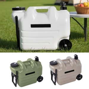 10/18/25/28L Outdoor Water Bucket Large-Capacity Camping Water Tank with Faucet - Picture 1 of 20