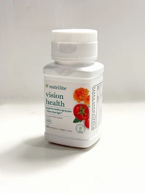 Nutrilite Visión Apoya la Salud Envejecimiento Ojos Filtros Luz Azul 60 Cápsulas Blandas Foto 1 de 3