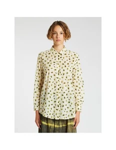 Iblues - Camicia in mussola di cotone stampata Donna Emotions - Picture 1 of 10