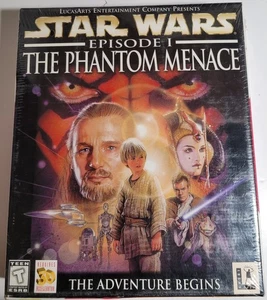 Star Wars: Episode I -- The Phantom Menace (PC, 1999) BRAND NEW SEALED Big Box - Bild 1 von 4