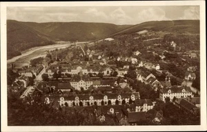 Ak Bad Karlshafen an der Oberweser Hessen, Panorama - 4026061 - Bild 1 von 2
