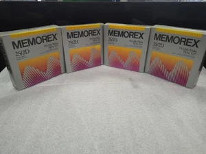 4 boîtes de disquette MEMOREX 2S/2D 5,4" avec 10 disques par boîte et LIVRAISON GRATUITE ! - Photo 1/6